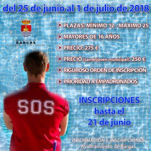 Curso de Socorrista Acuático y Salvamento 2018