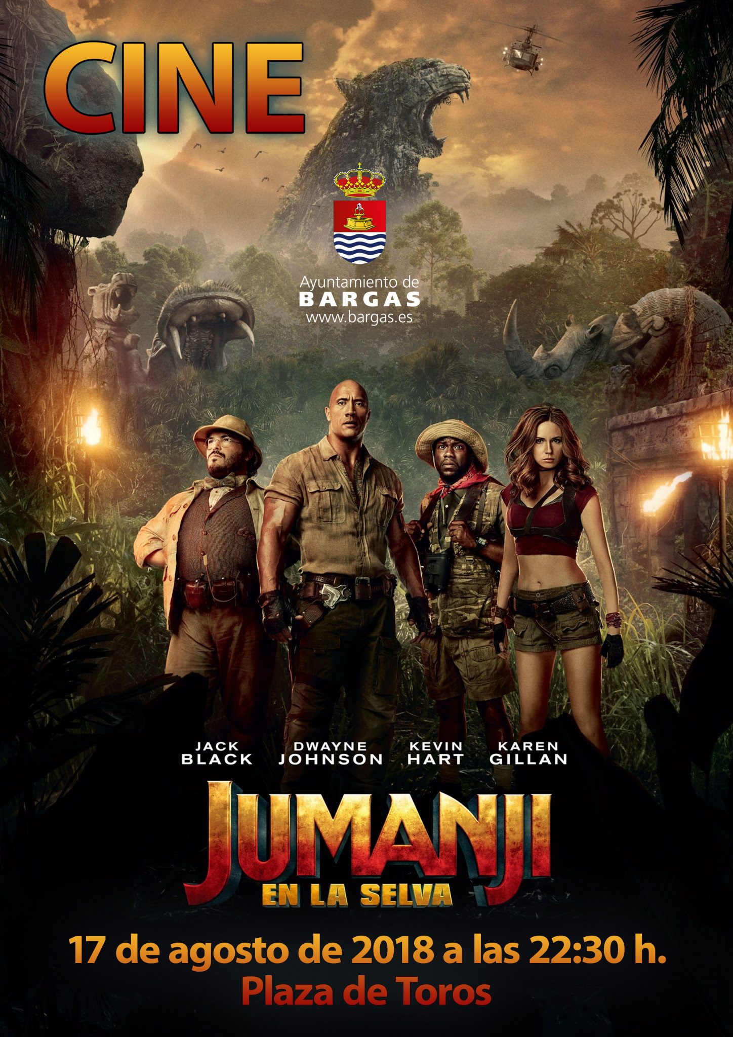 Cine: Jumanji, bienvenidos a la jungla