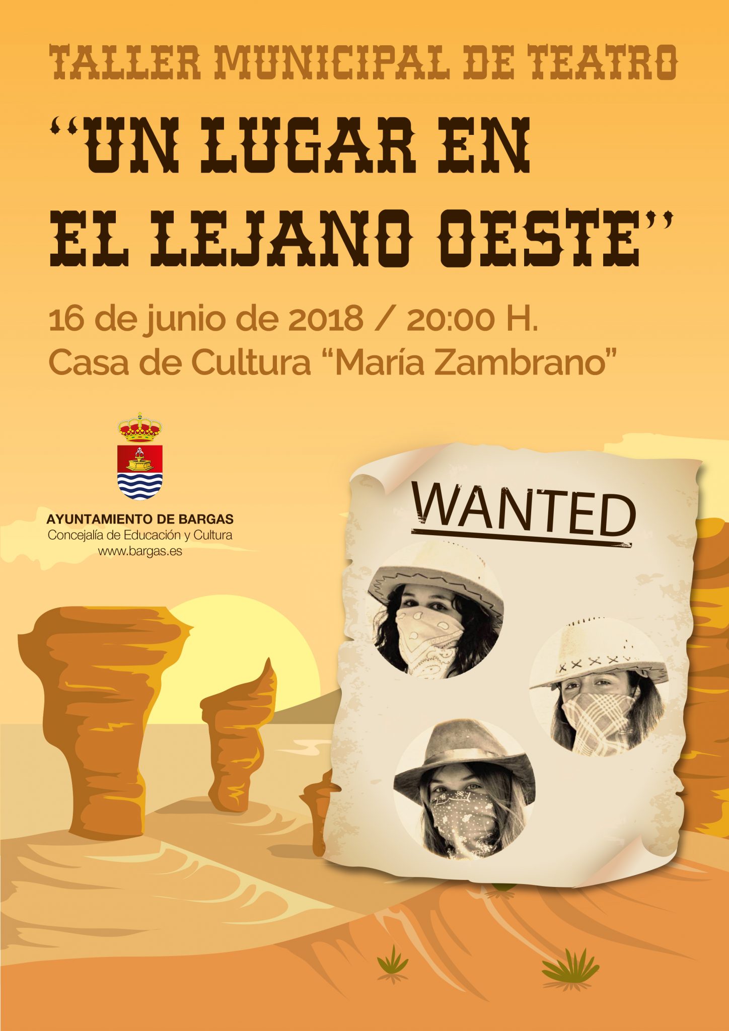 Taller Municipal de Teatro: En un lugar en el lejano Oeste