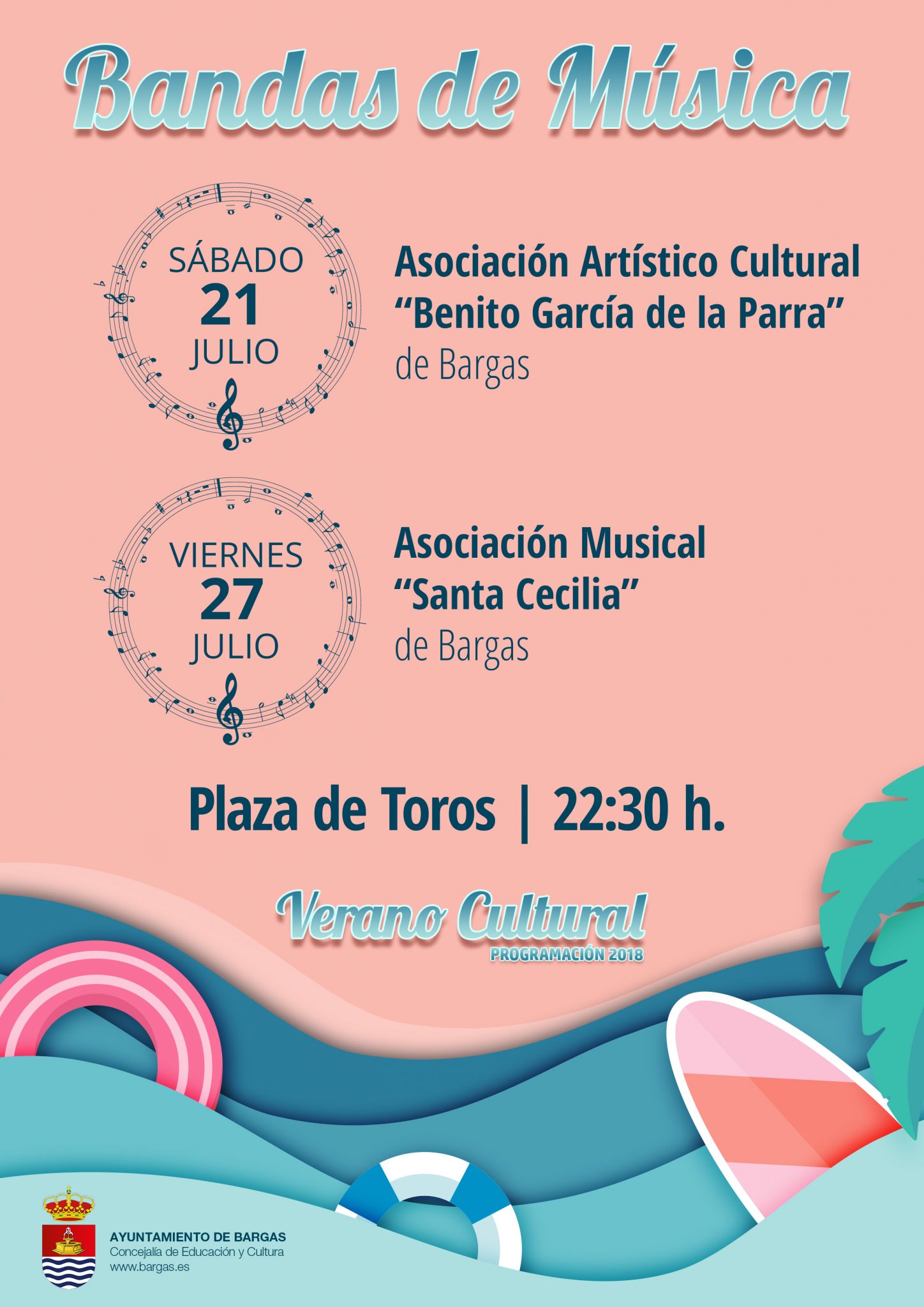 Bandas de Música – Verano Cultural 2018