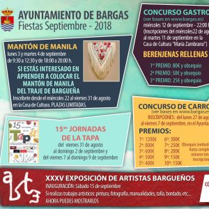 Actividades Fiestas 2018