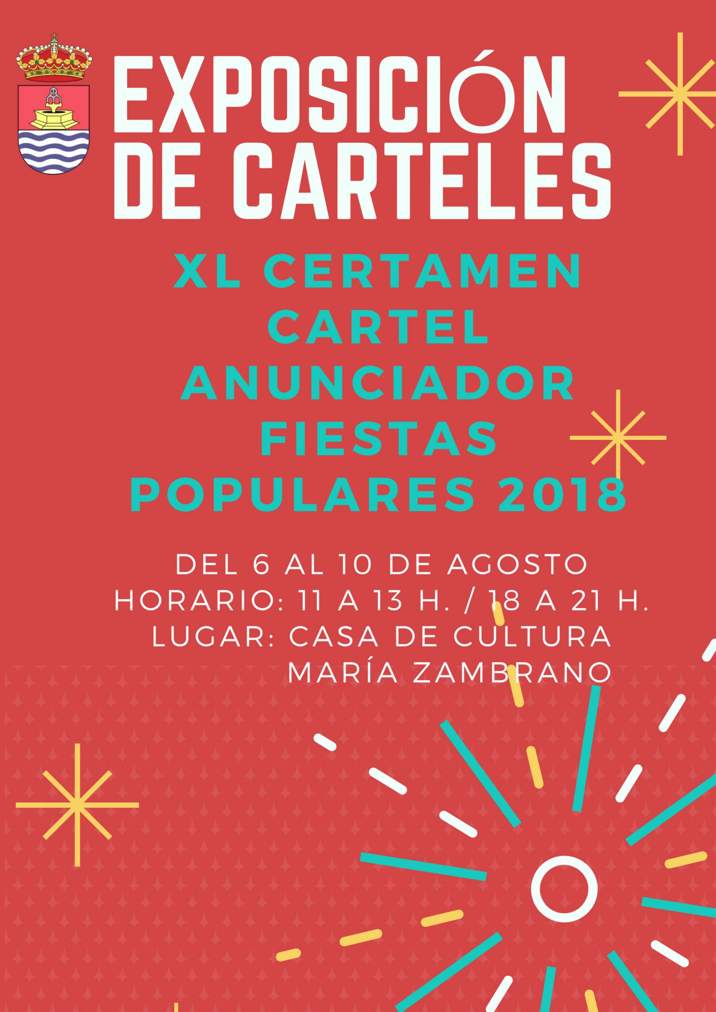 Exposición de Carteles presentados al XL Certamen del Cartel Anunciador de las Fiestas Populares 2018