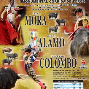 Monumental Corrida de Toros: David Mora, Juan del Álamo y Jesús Enrique Colombo