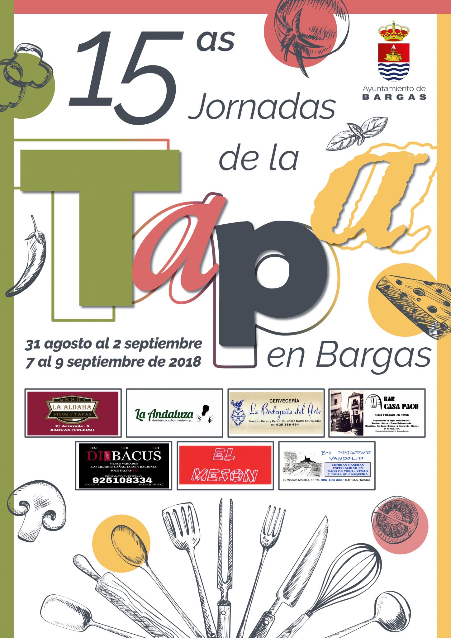 15<sup>as</sup> Jornadas de la Tapa