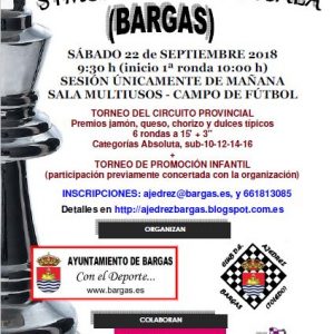 Torneo de ajedrez Santísimo Cristo de la Sala