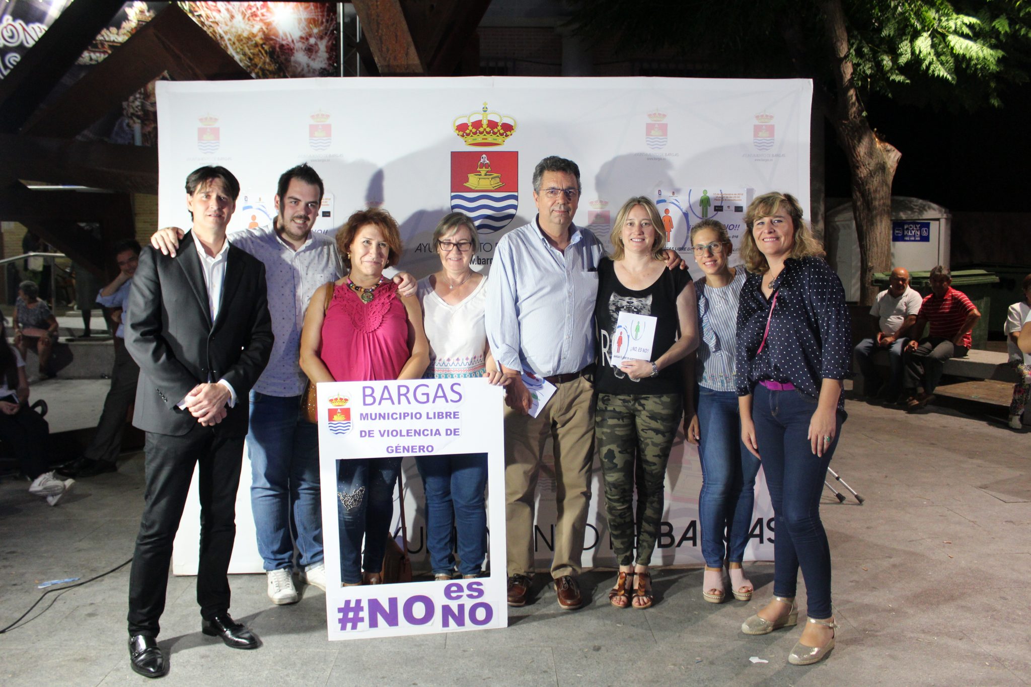 Bargas promueve la campaña “NO es NO” sobre la violencia de género