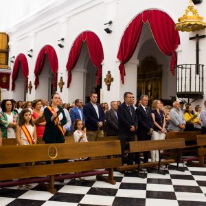 Espectáculo de luz y sonido en las fiestas de Bargas.