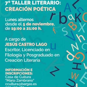 7º Taller Literario: Creación Poética