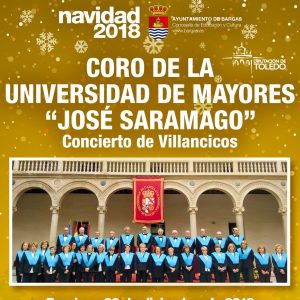 Concierto de Villancicos a cargo del Coro de Mayores de la Universidad «José Saramago»