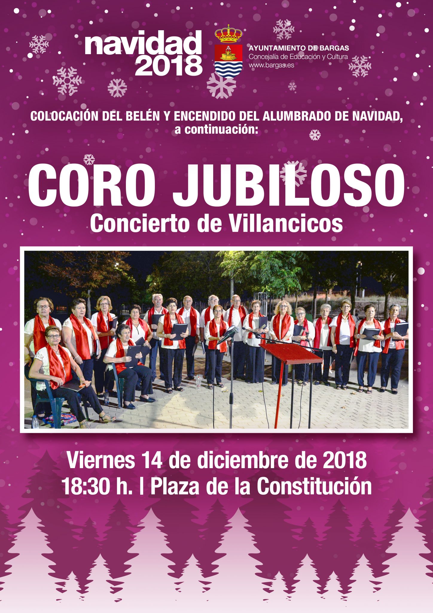 Concierto de Villancicos a cargo del Coro Jubiloso