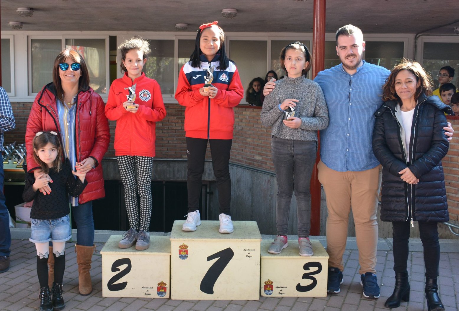 10. Lucía en el podium sub-10 Femenino