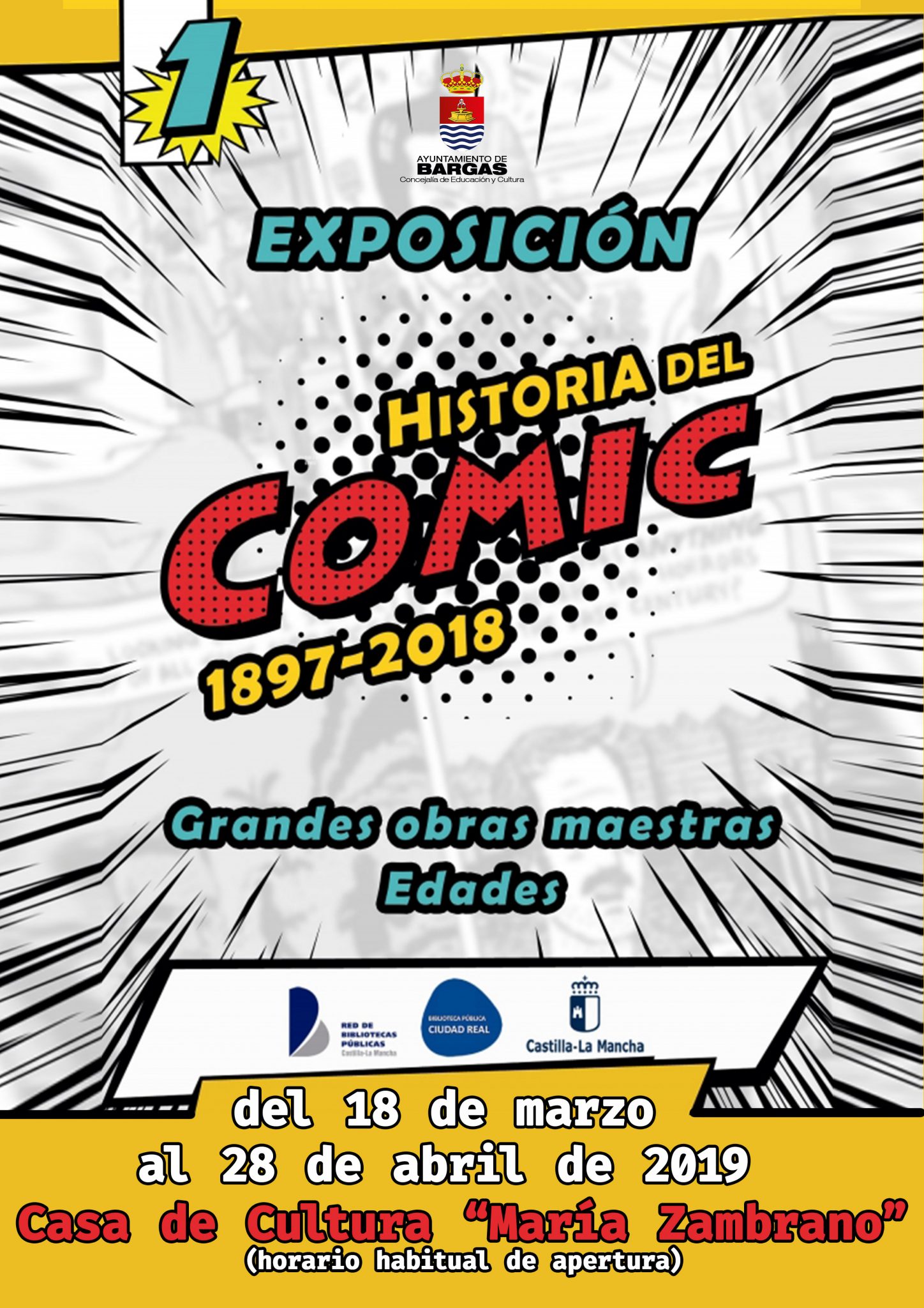 1ª Exposición Historia del Cómic 1897-2018
