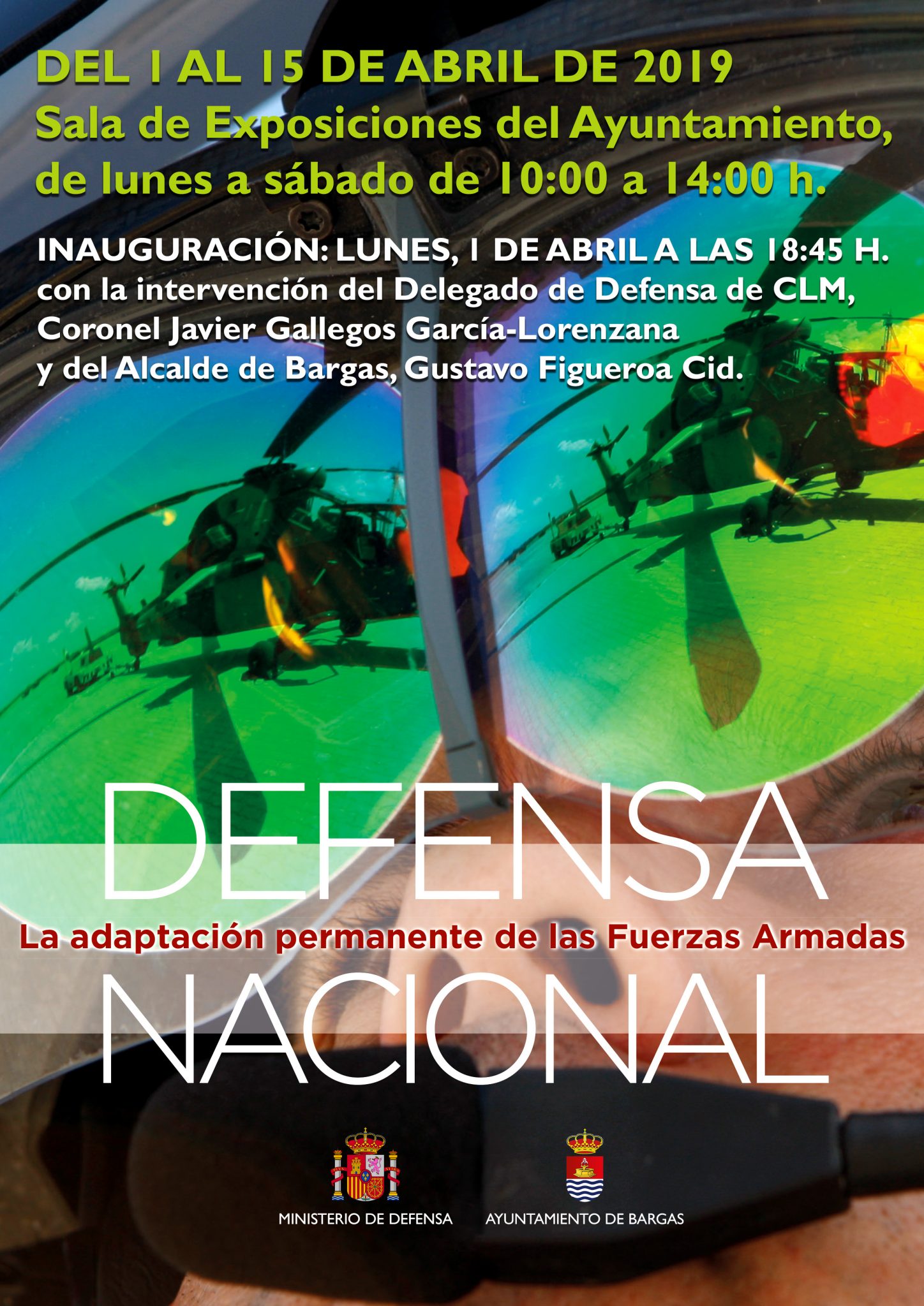 Exposición Defensa Nacional: La adaptación permanente de las Fuerzas Armadas