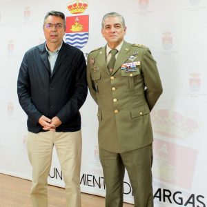 El Delegado de Defensa en Castilla-La Mancha visita Bargas