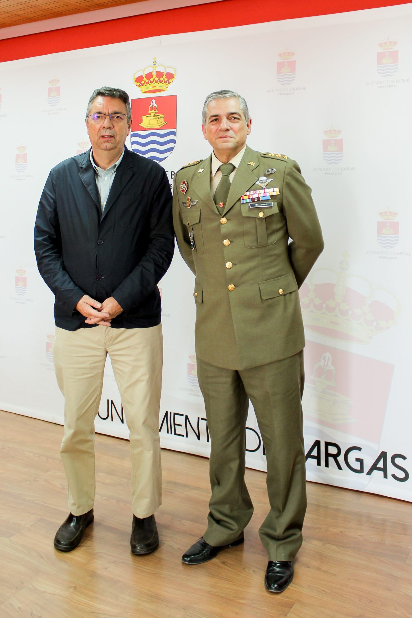 El Delegado de Defensa en Castilla-La Mancha visita Bargas