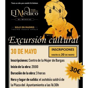 Excursión cultural: Musical «El médico»