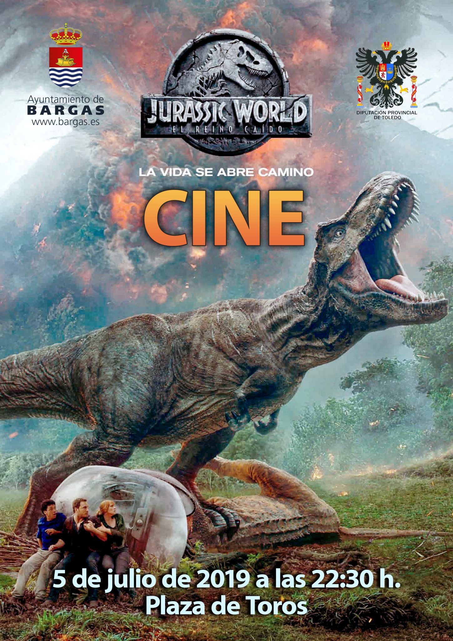 CINE: Jurassic World: El reino caído