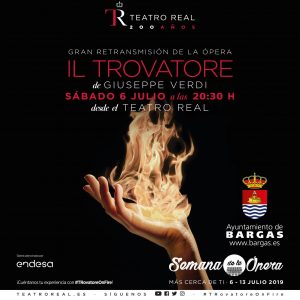 Retransmisión de la ópera: Il Trovatore de Giuseppe Verdi