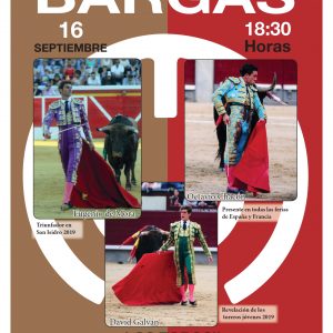 Presentación para el pueblo de Bargas del Cartel Taurino de las Fiestas Bargas 2019