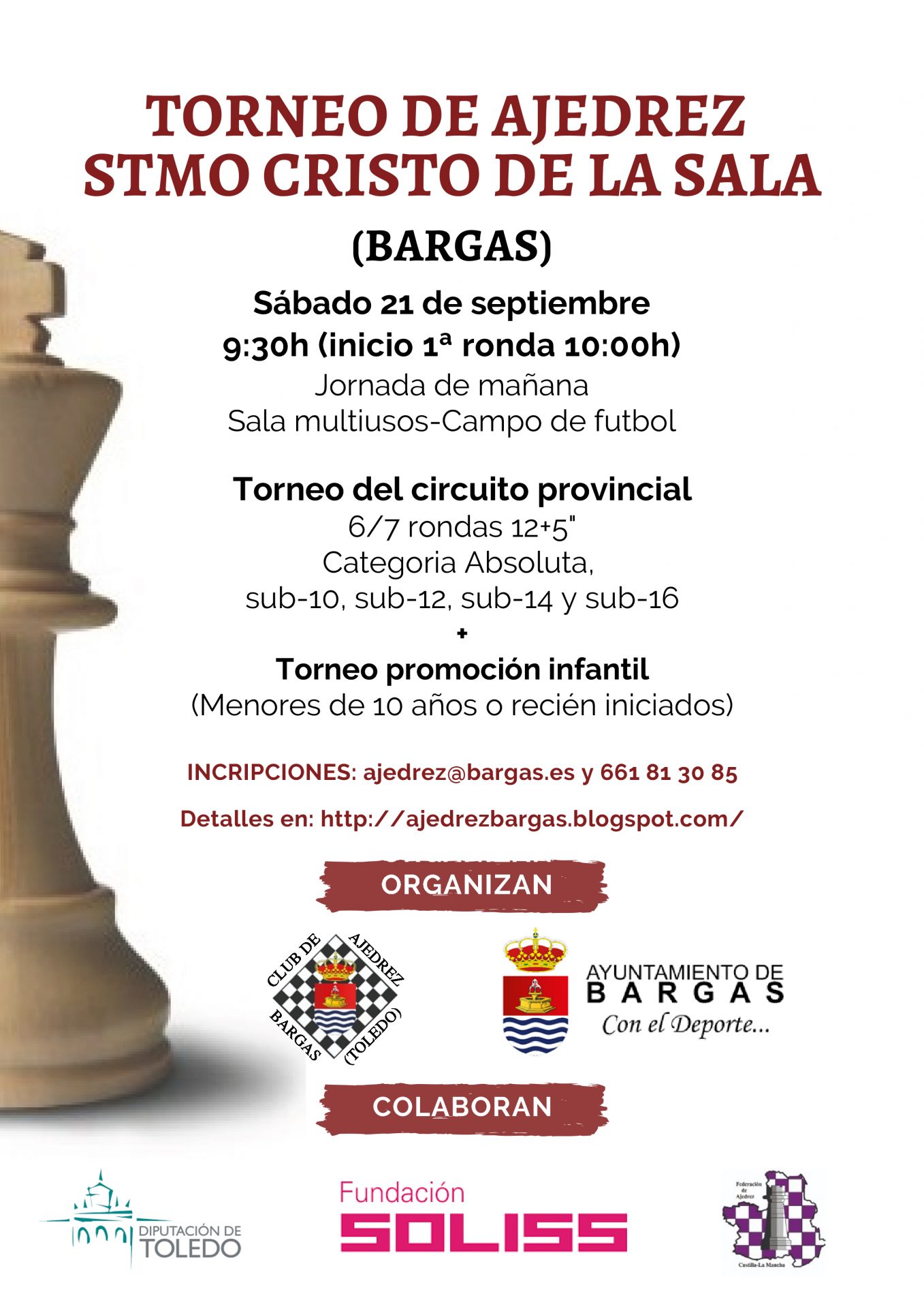 Torneo de Ajedrez «Stmo. Cristo de la Sala» 2019