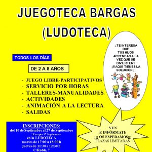 Apertura Juegoteca Bargas