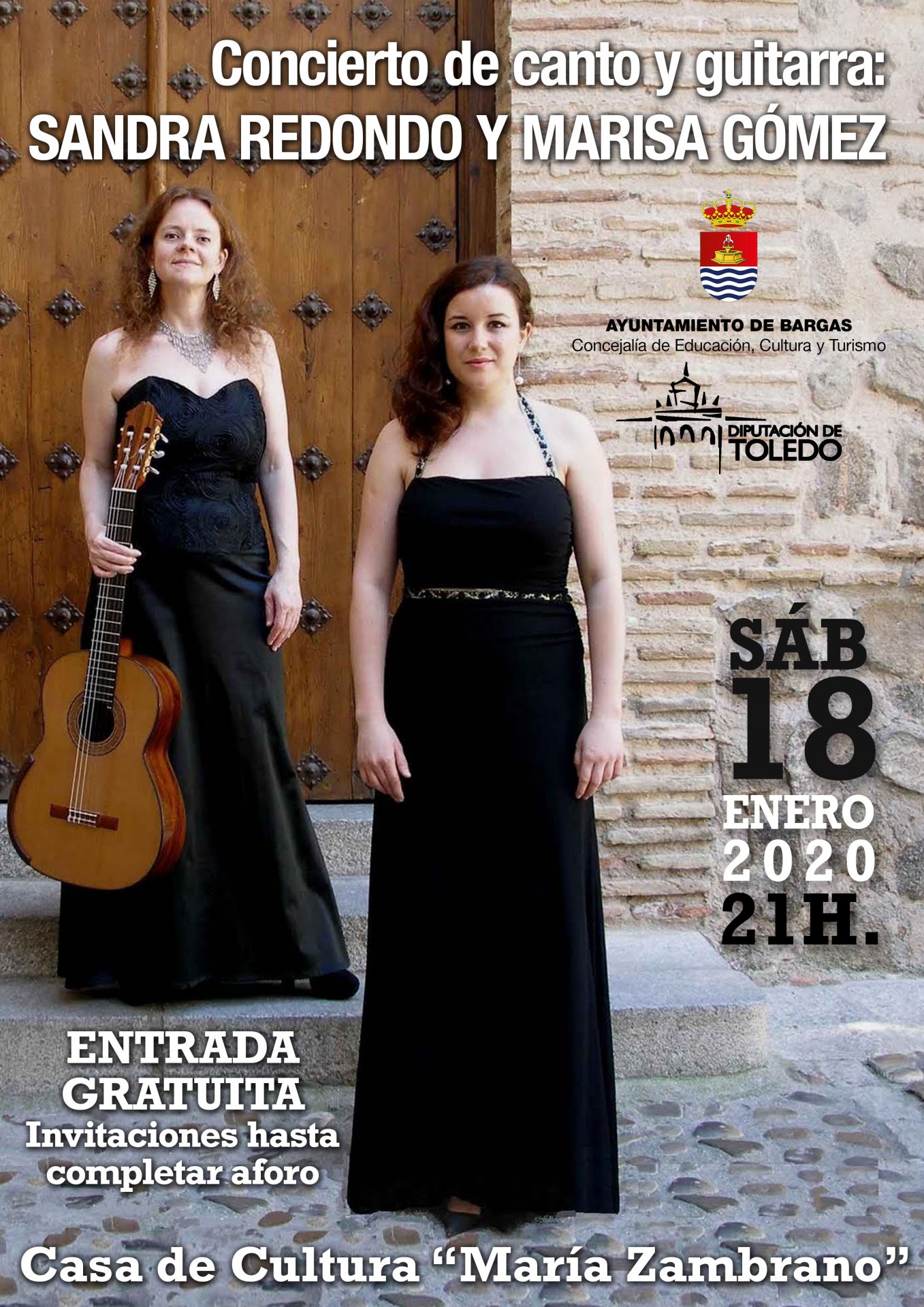 Concierto de canto y guitarra: Sandra Redondo y Marisa Gómez