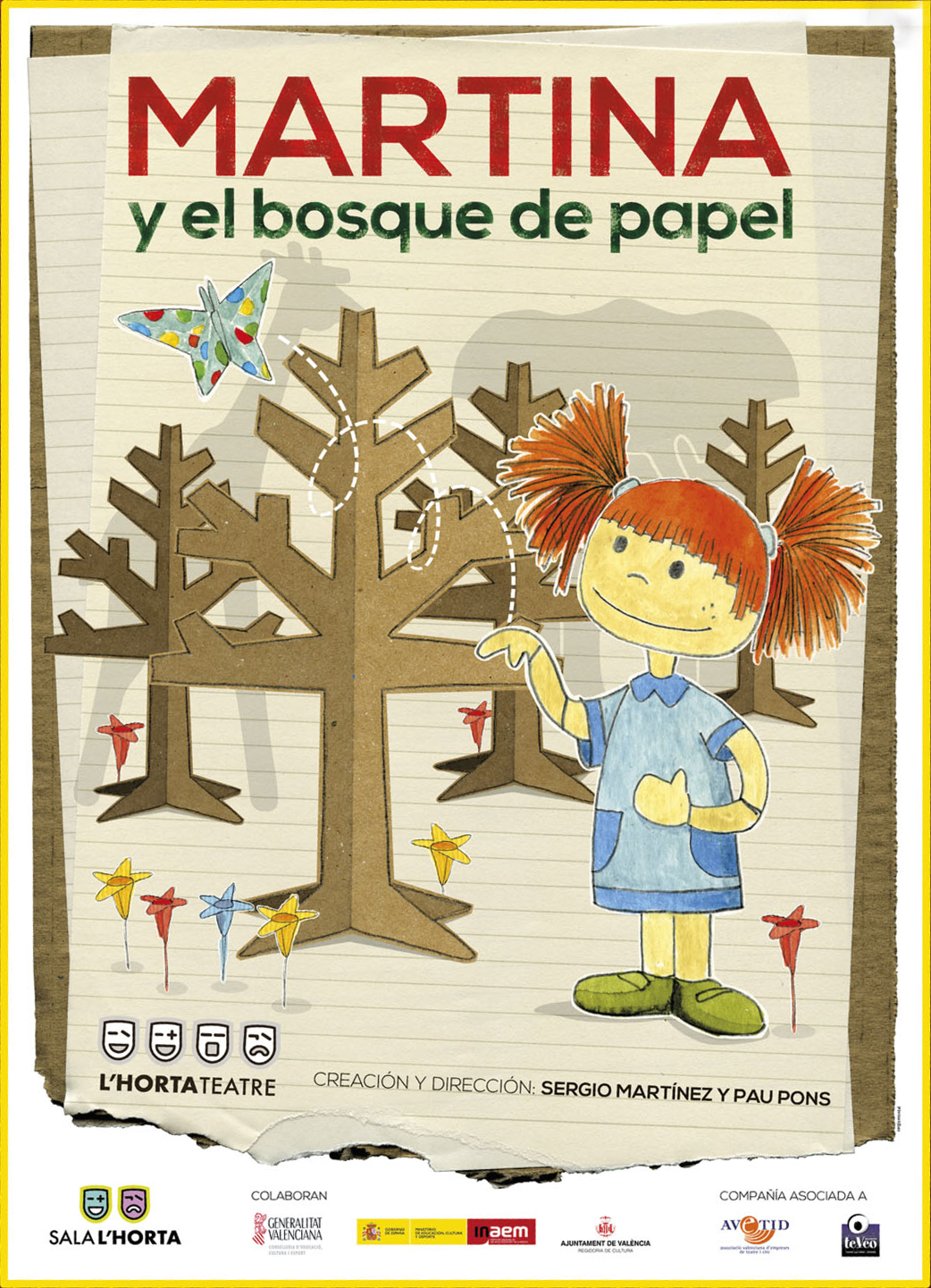Teatro infantil: «Martina y el bosque de papel»