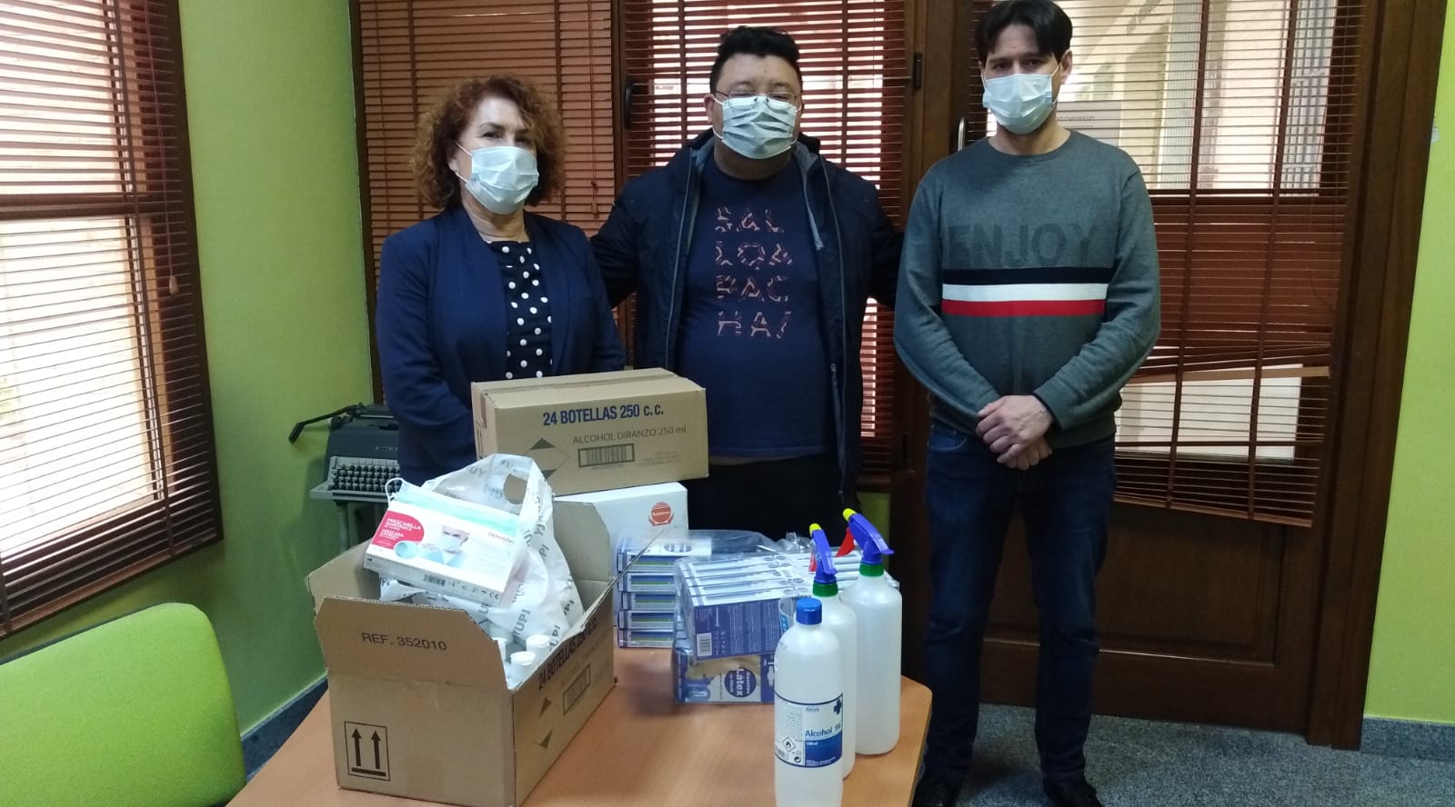 Un empresario de la localidad dona material sanitario al Ayuntamiento de Bargas