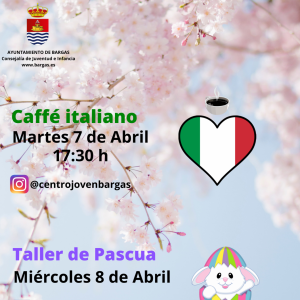 Caffé Italiano y Taller de Pascua