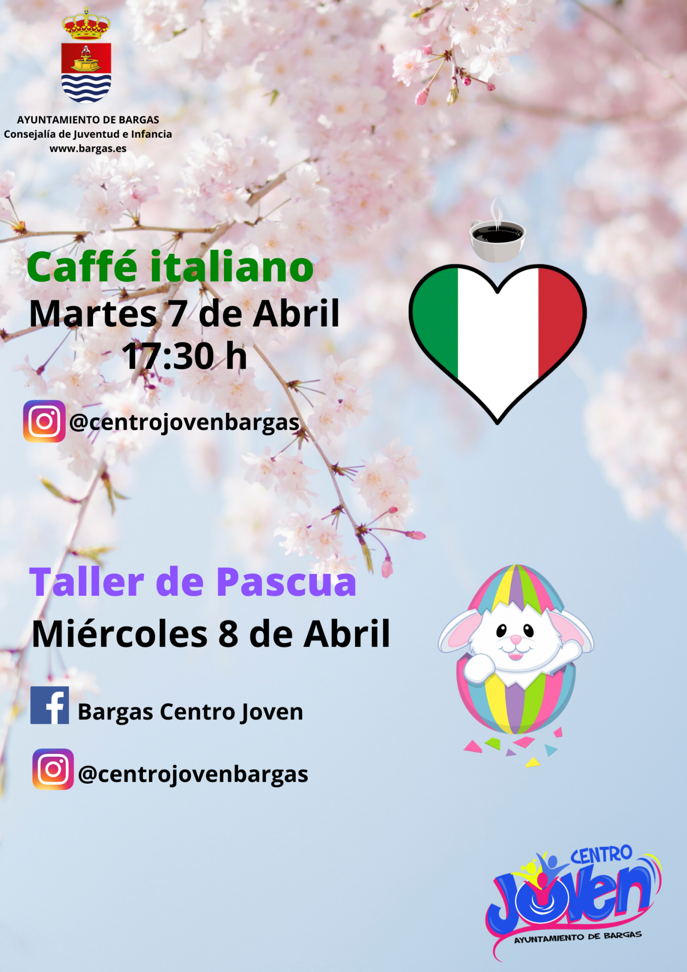 Caffé Italiano y Taller de Pascua