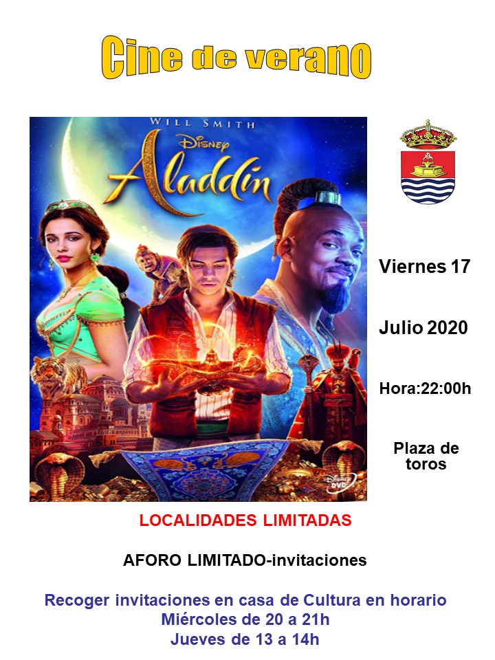 Cine de verano: «Aladdín»