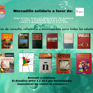 Mercadillo solidario a favor de la Asociación Española Contra el Cáncer