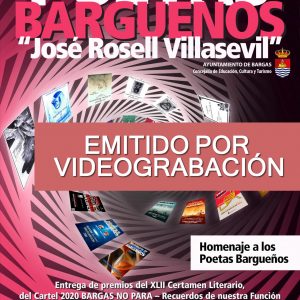 XXXIII Recital de Poetas Bargueños – EMITIDO POR VIDEOGRABACIÓN