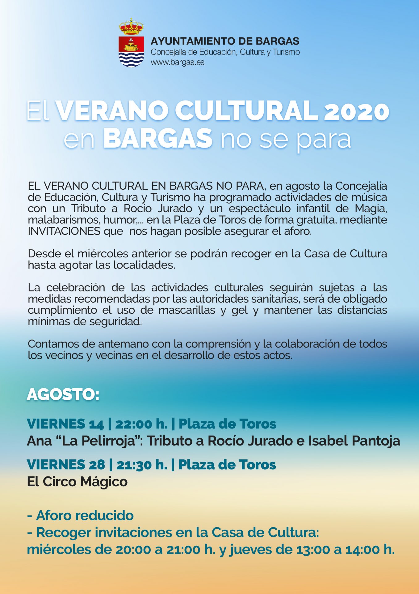 Verano Cultural – Agosto 2020