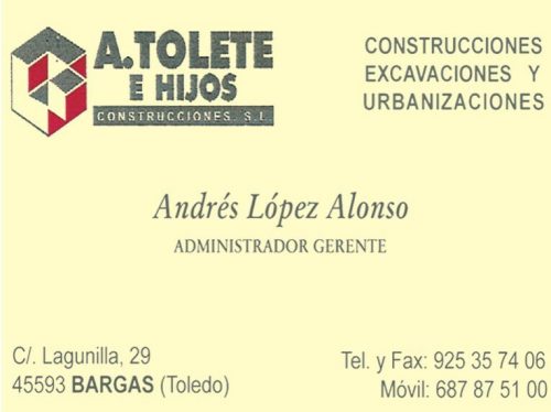 A.Tolete e Hijos, Construcciones S.L.