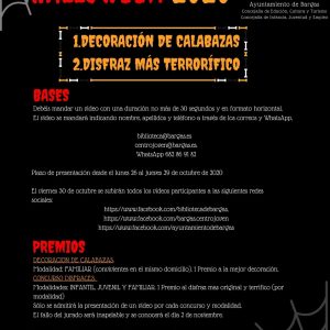 Concurso de Vídeo-Halloween 2020 (AMPLIADO EL PLAZO DE PRESENTACIÓN)