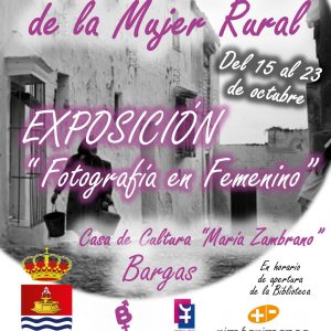 Día Internacional de la Mujer Rural: Exposición «Fotografía en Femenino»