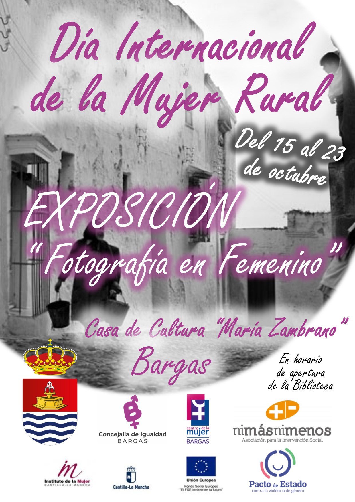 Día Internacional de la Mujer Rural: Exposición «Fotografía en Femenino»