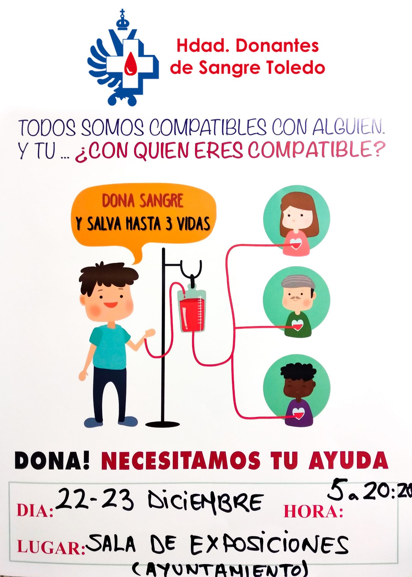 Campaña de donación de sangre