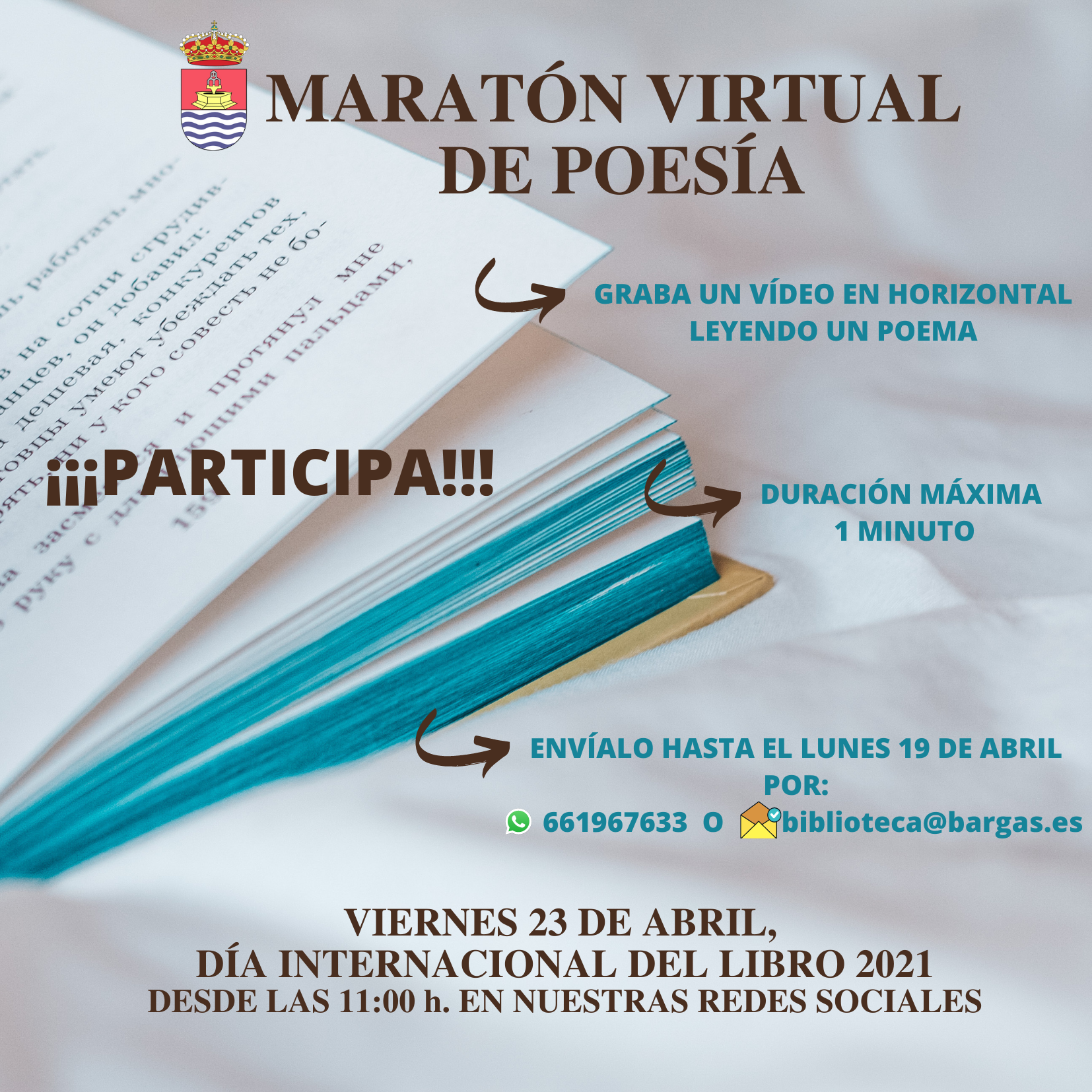 Maratón virtual de poesía