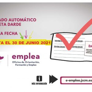 Sellado automático de la tarjeta DARDE