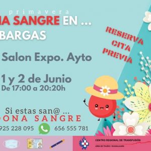 Esta primavera DONA SANGRE EN BARGAS