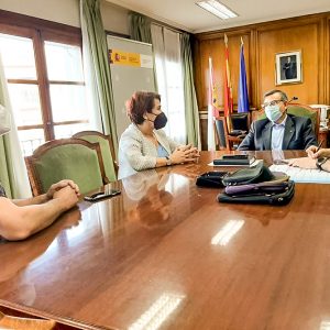 La Alcaldesa de Bargas se reúne con el Subdelegado del Gobierno y el Coronel de la Guardia Civil de la provincia de Toledo