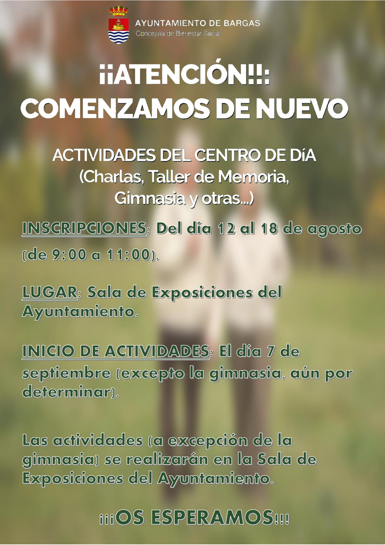 Actividades del Centro de Día