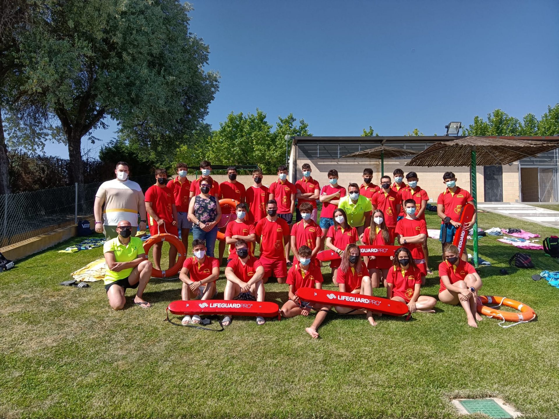 Clausura de un nuevo curso de Socorrista Acuático y Salvamento en Bargas