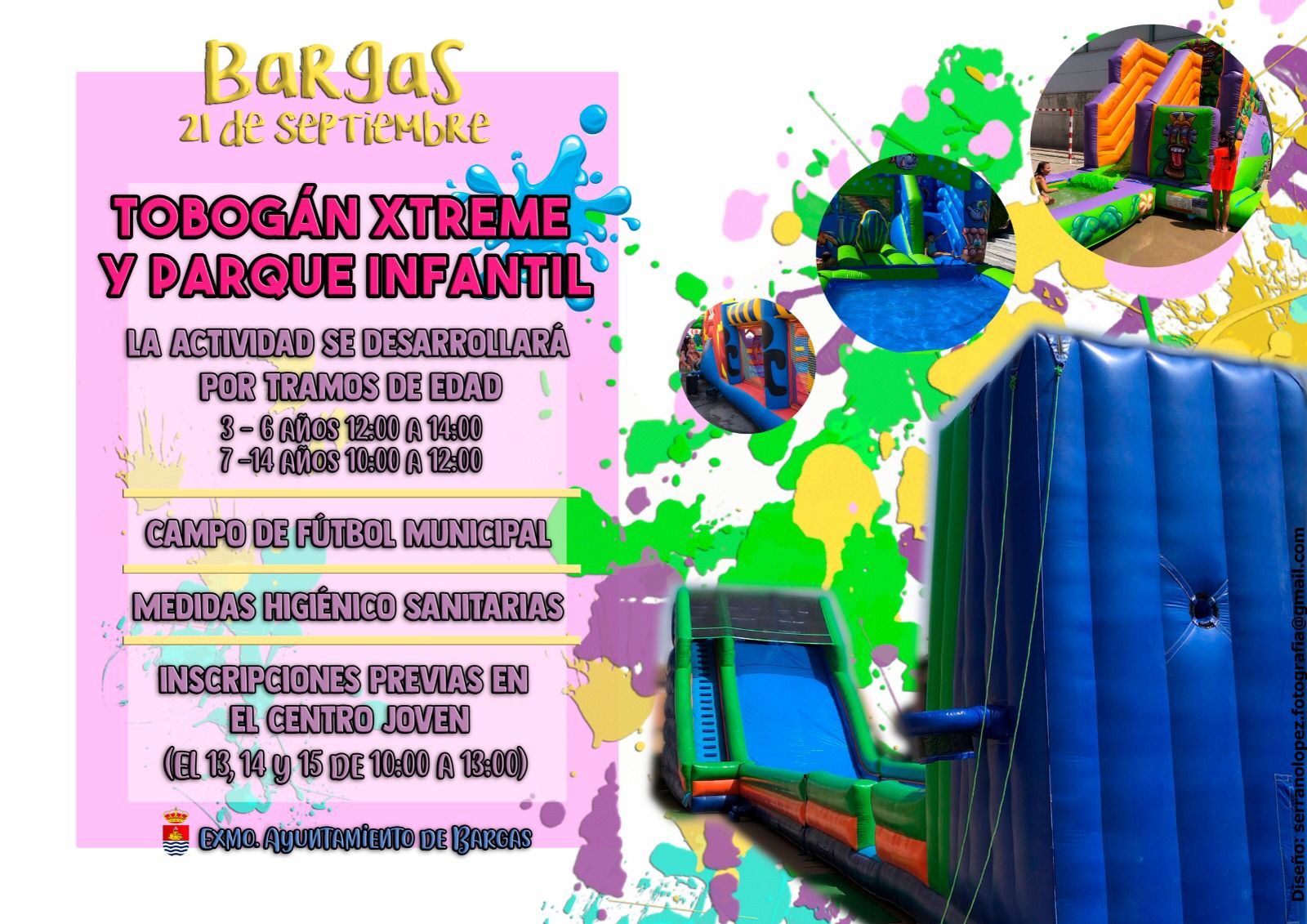 Tobogán Extreme y Parque Infantil