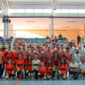 Presentación de los equipos femenino y masculino del A.D. Bargas