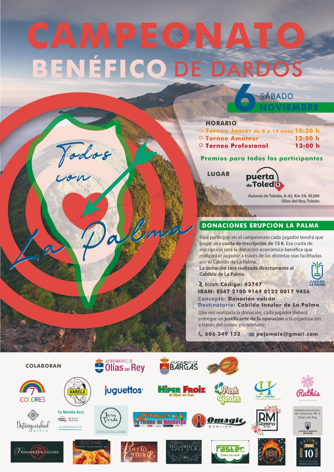 Campeonato benéfico de Dardos