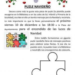 Puzle Navideño y 22º Concurso de Tarjetas Navideñas