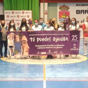 La Delegada Provincial de Igualdad asistió al partido entre el A.D. Bargas Qualery y el Albacete F.S., en Bargas
